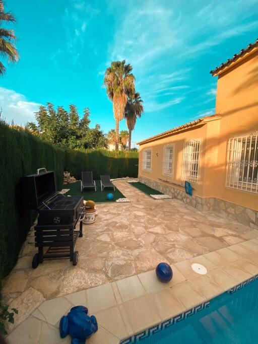 Impresionante Villa Con Piscina - Oliva Nova Exterior foto